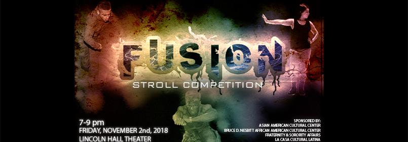 Flyer advertising Fusion Stroll Competition