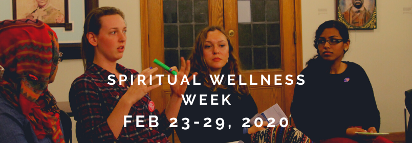 Spiritual Wellness Week February 23-29, 2020