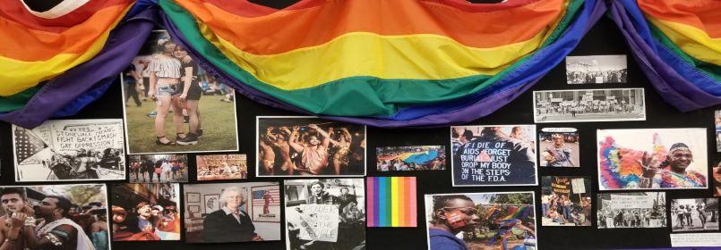 LGBTRC banner- collage of numerous photographs